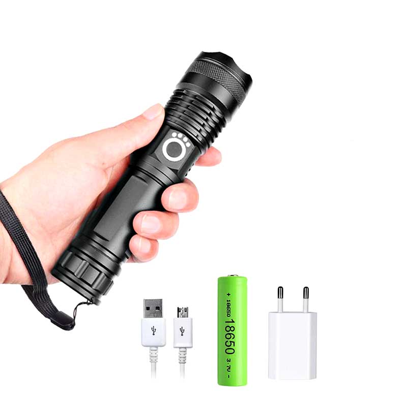 | USB leistungsstarker Taschenlampe