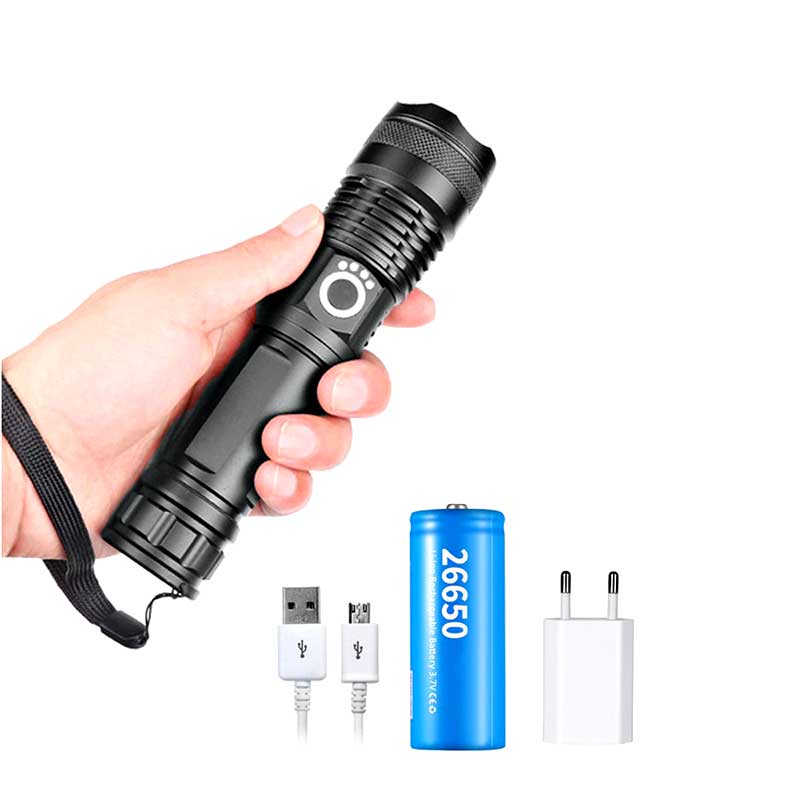 | USB leistungsstarker Taschenlampe