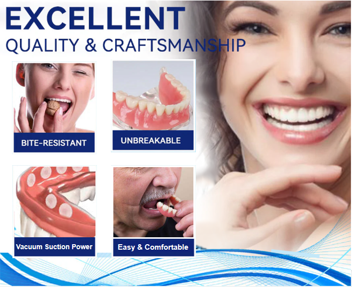 SmileFitPro – Lösung der neuen Generation: Flexible Vollprothese